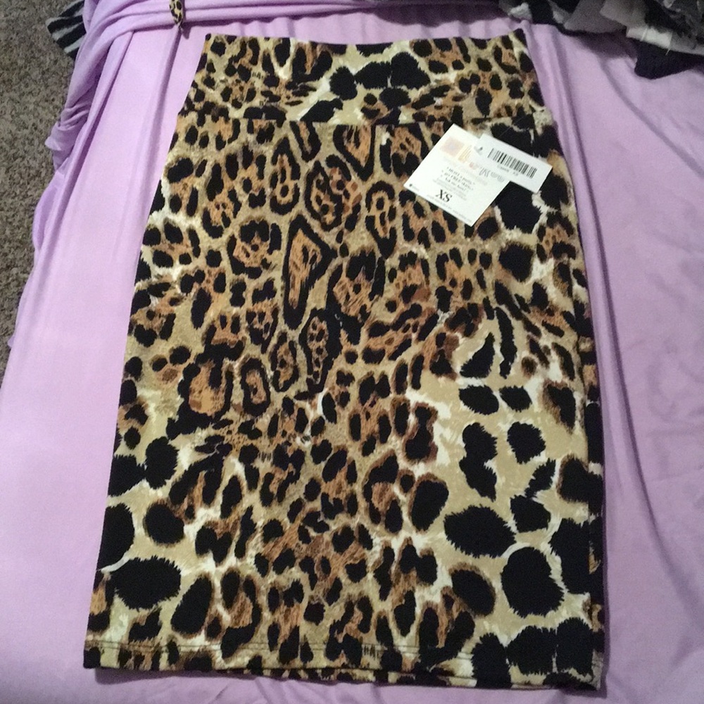 Leopard print Cassie skirt